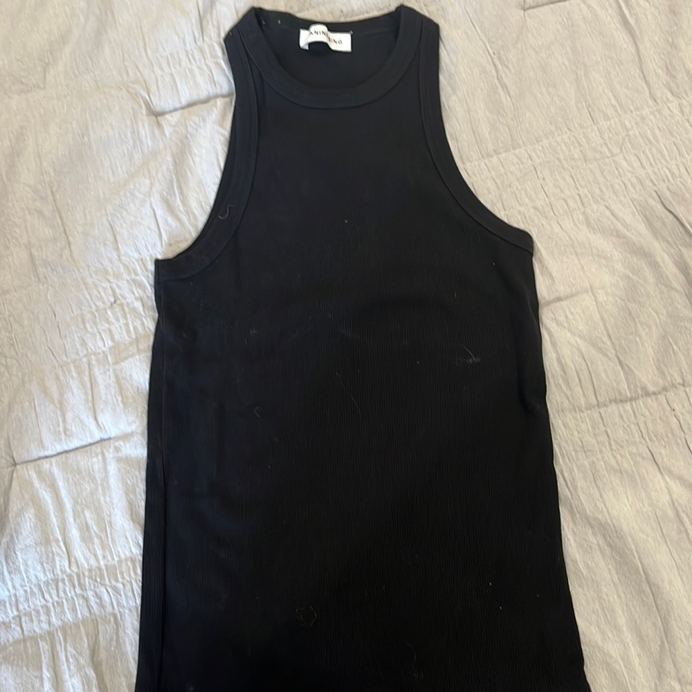 Anine Bing Eva Tank Top. Size S